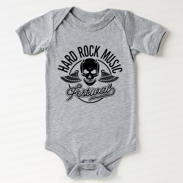 Heavy Metal Rock Festival Bodysuit For Baby 8