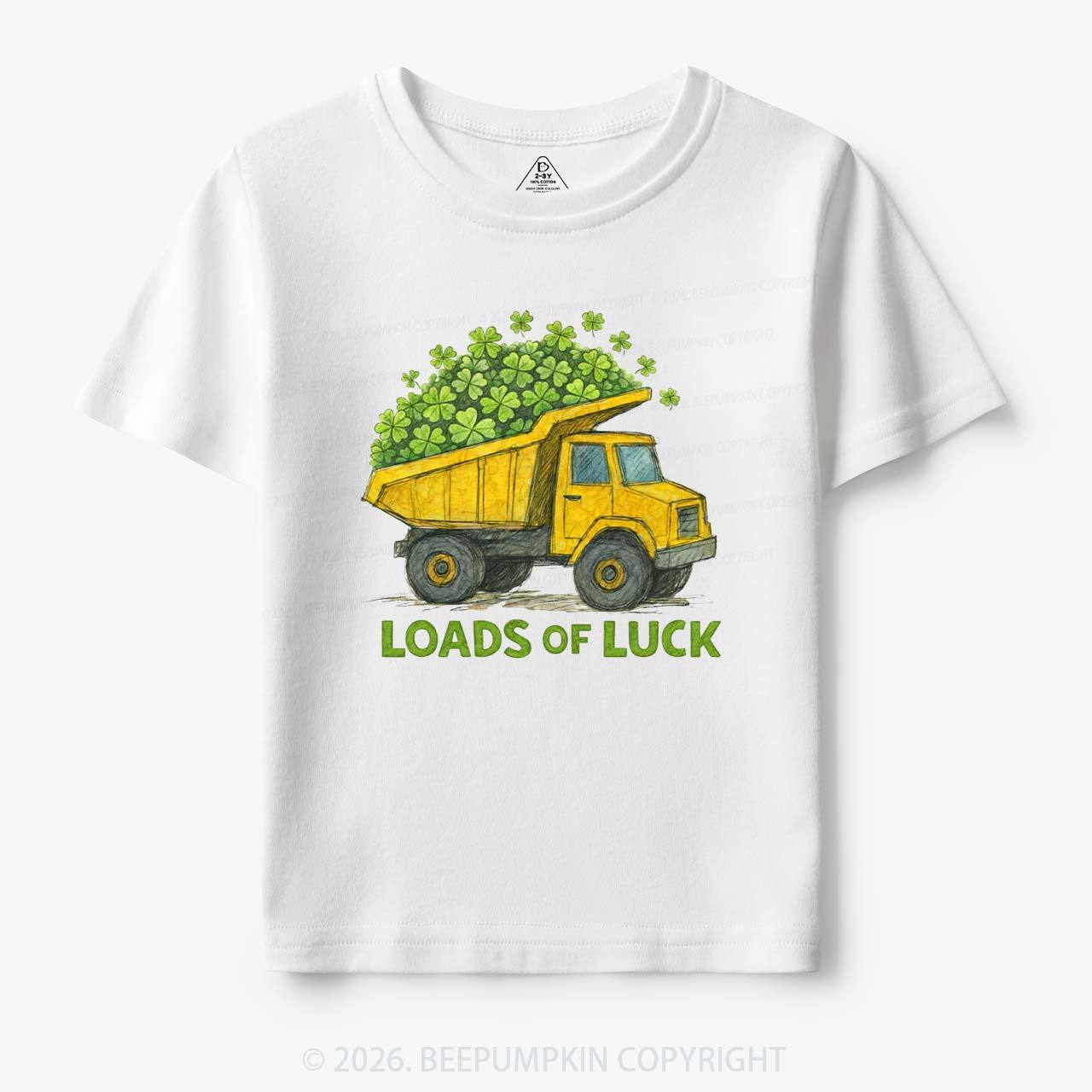 Loads Of Luck St. Patrick's Day Toddler&Kid's Tees Beepumpkin