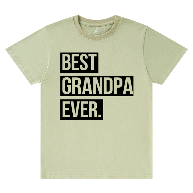 Best Grandpa Ever Grandparents T-shirt