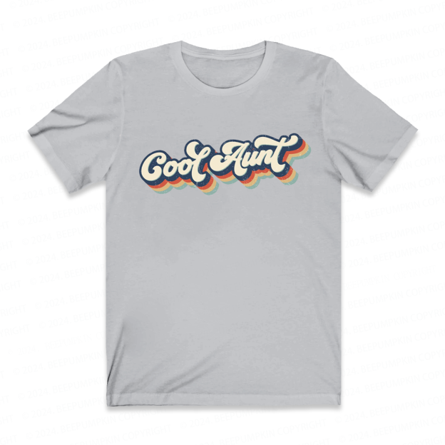  Retro Cool Aunt Auntie Shirt