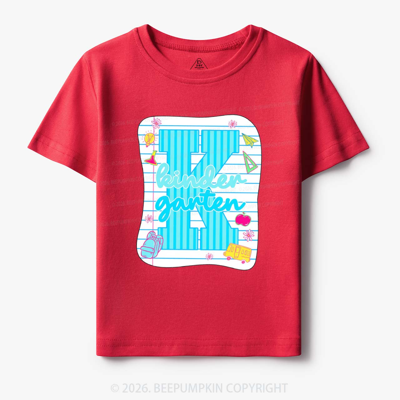 Striped Pre-k First Second Third Fourth Grade Toddler&Kid's Tees