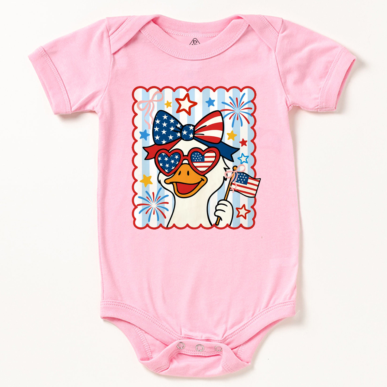 Patriotic Goose Bodysuit Beepumpkin