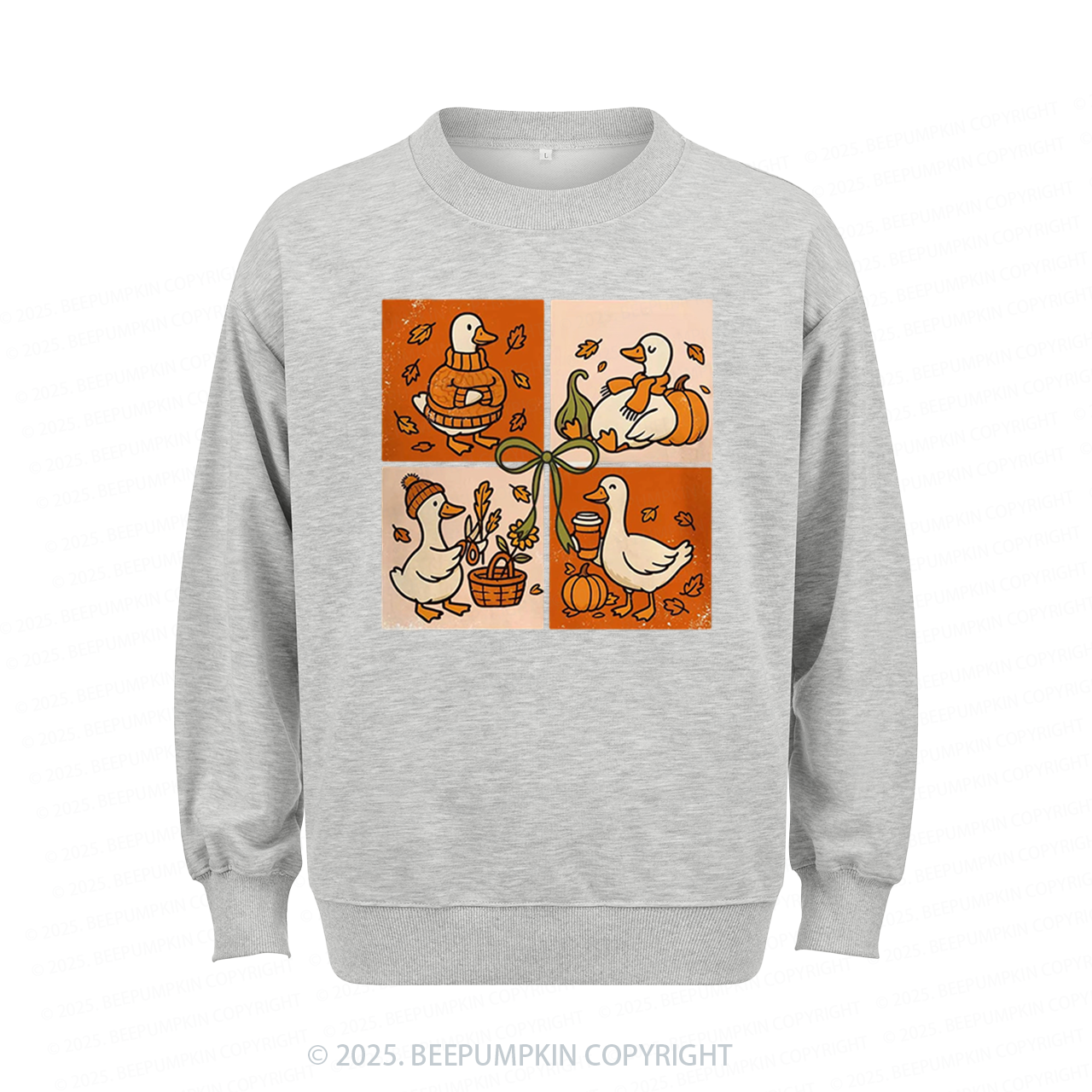 Pumpkin Latte Goose Sweatshirt Beepumpkin