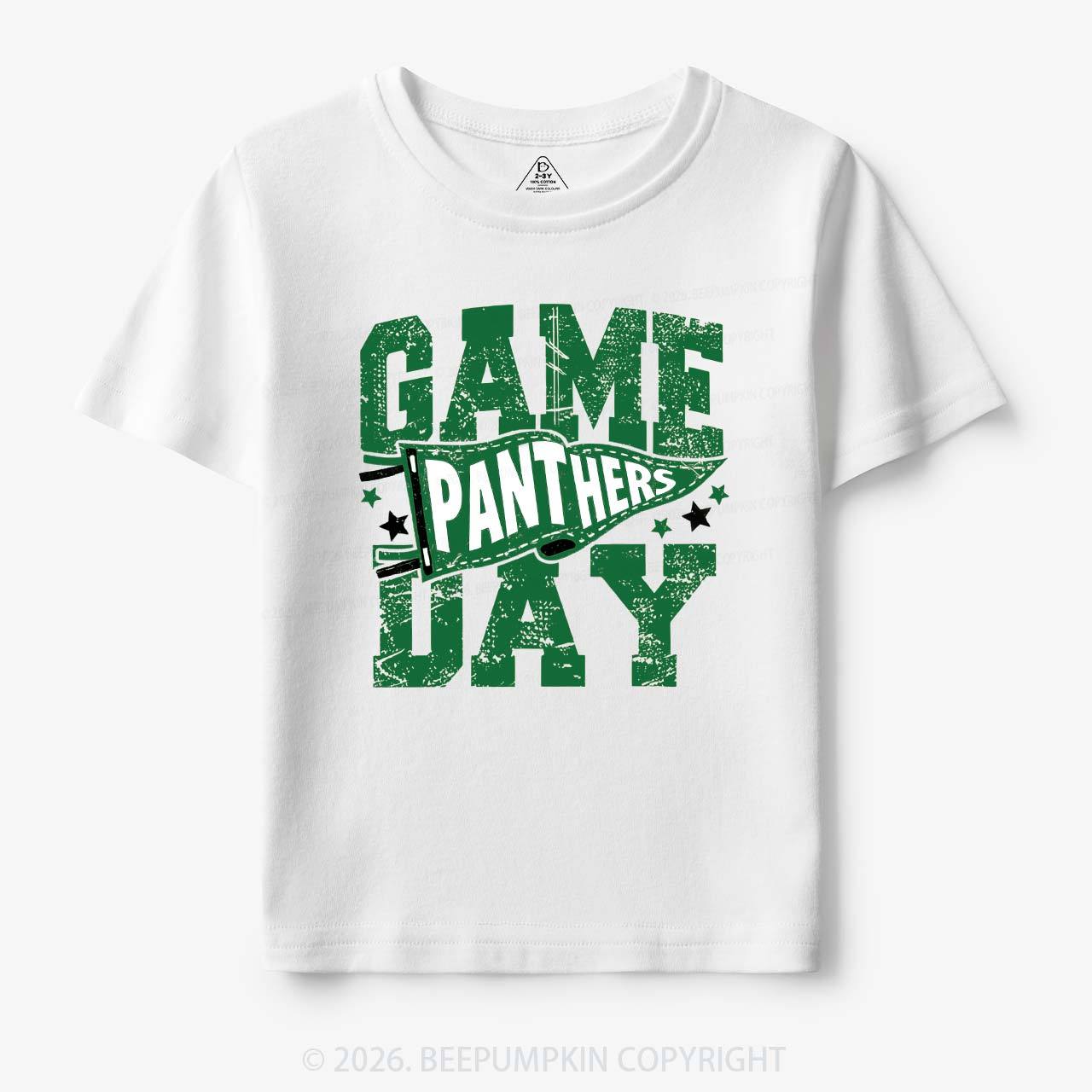Personalized School Mascot Game Day Retro Toddler&Kid's Tees
