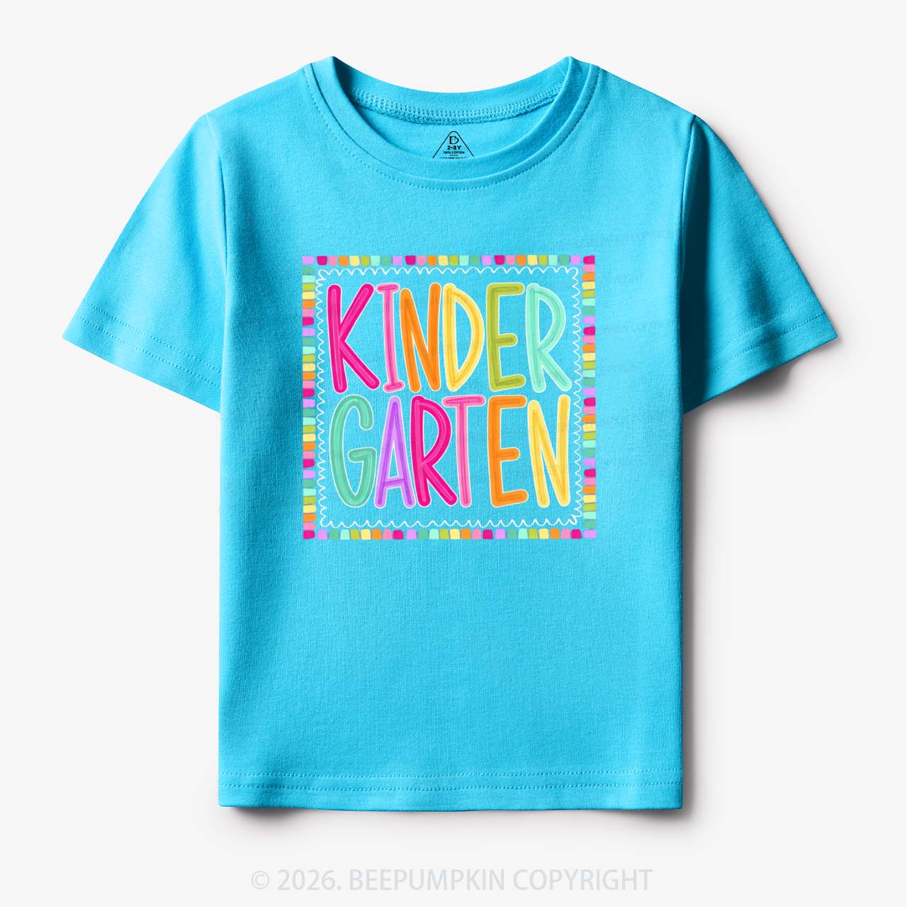 Color Pop Grade Level Back to School Toddler&Kid's Tees