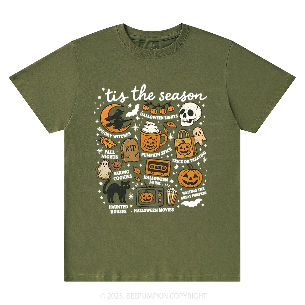 Spooky Season T-Shirts Beepumpkin