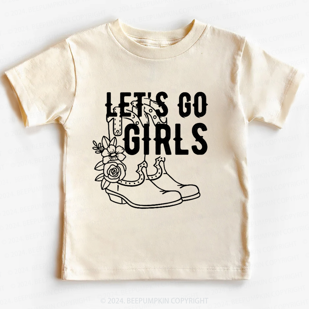 Let's Go Girls Farm Toddler&Kids Tees 
