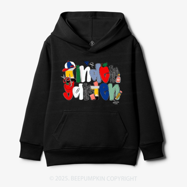 Doodle Grades Kid's Hoodies Beepumpkin