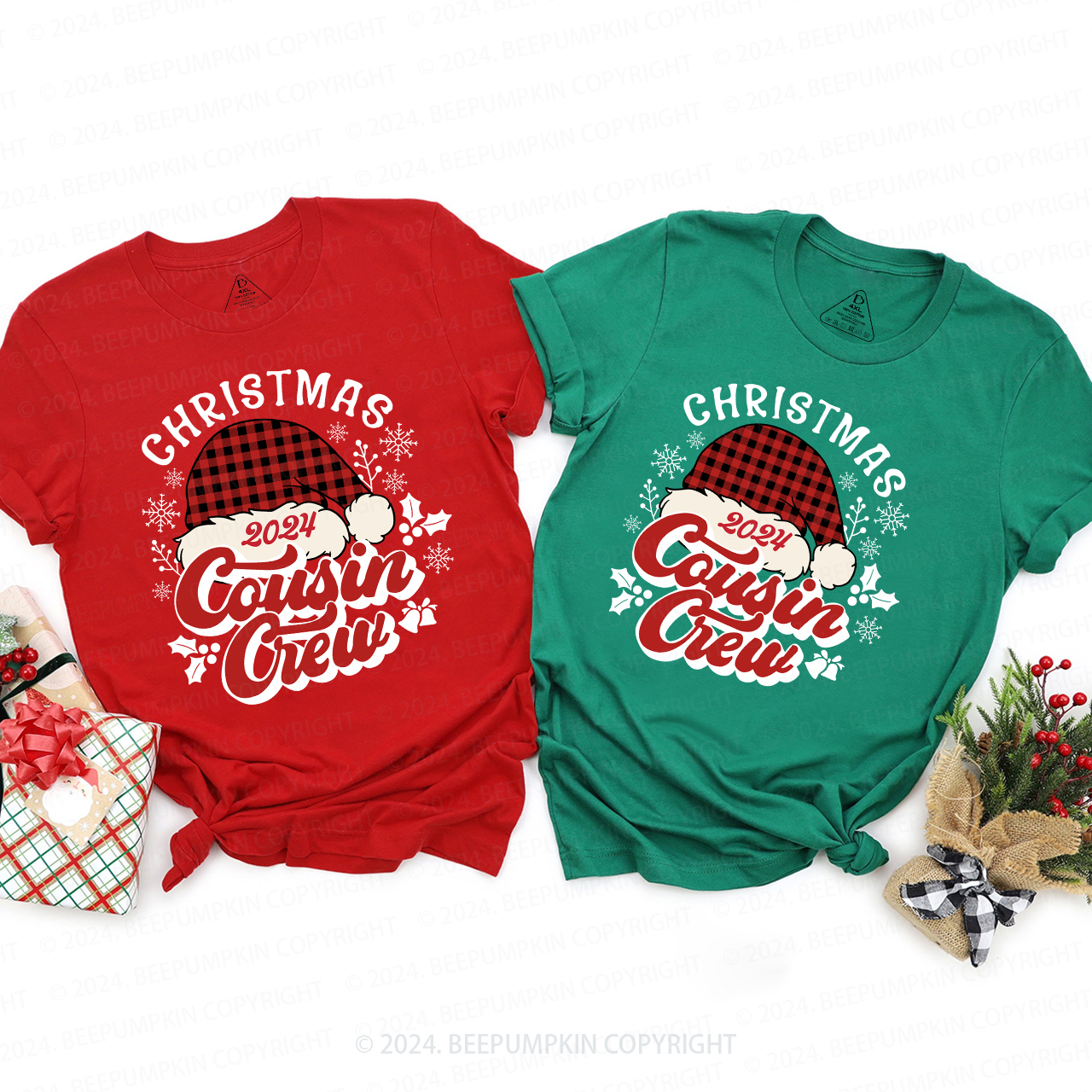 Xmas Gift for Cousins-Cousin Crew Matching Shirts