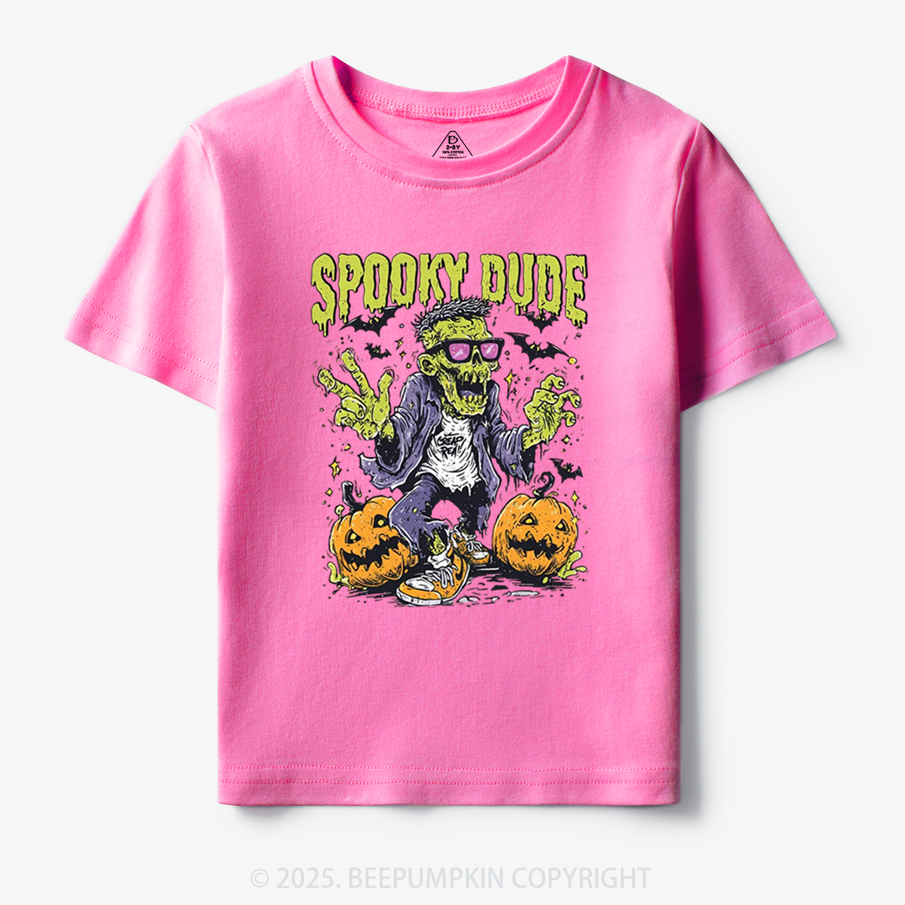 Spooky Dude Toddler&Kid's Tees Beepumpkin