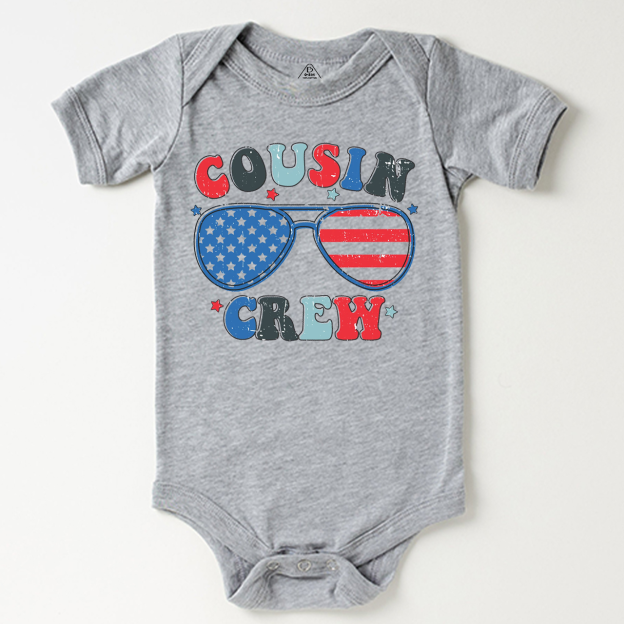 Cousin Crew 4th Of July Bodysuit Beepumpkin