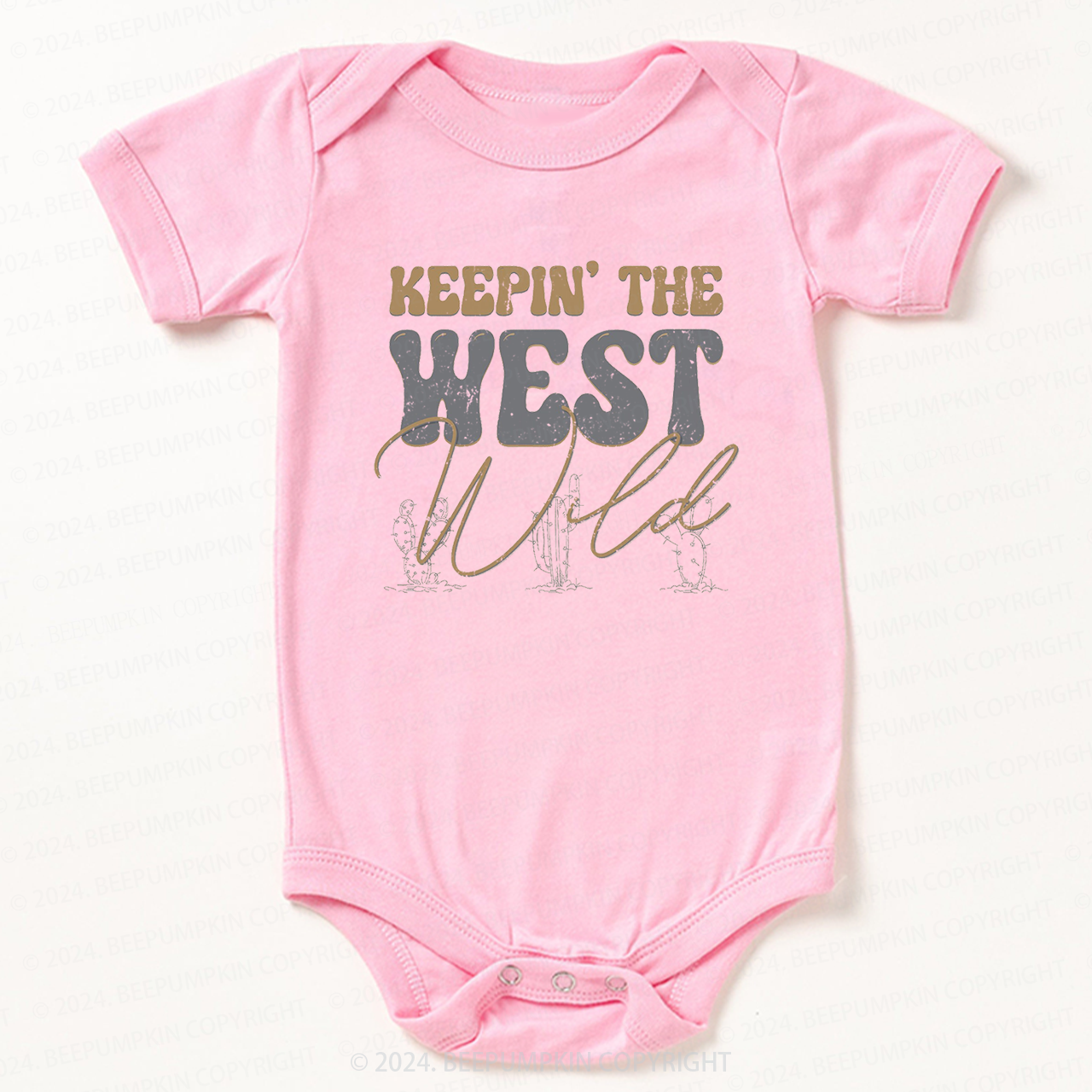 Keepin The West Wild Bodysuit For Baby 