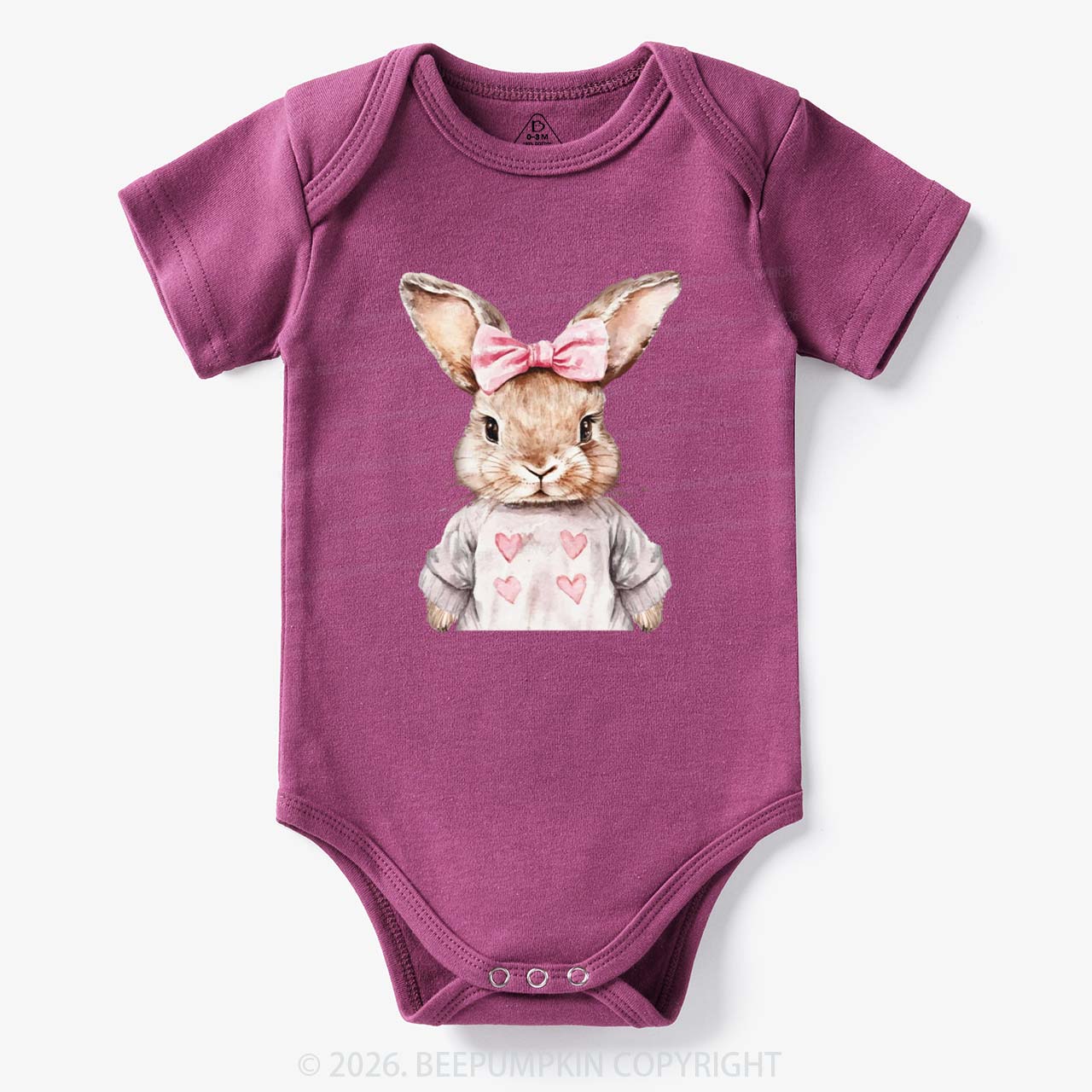 Sweet Bow Bunny Easter Bodysuit