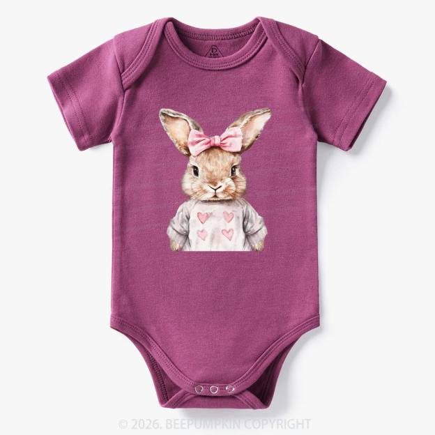 Sweet Bow Bunny Easter Bodysuit
