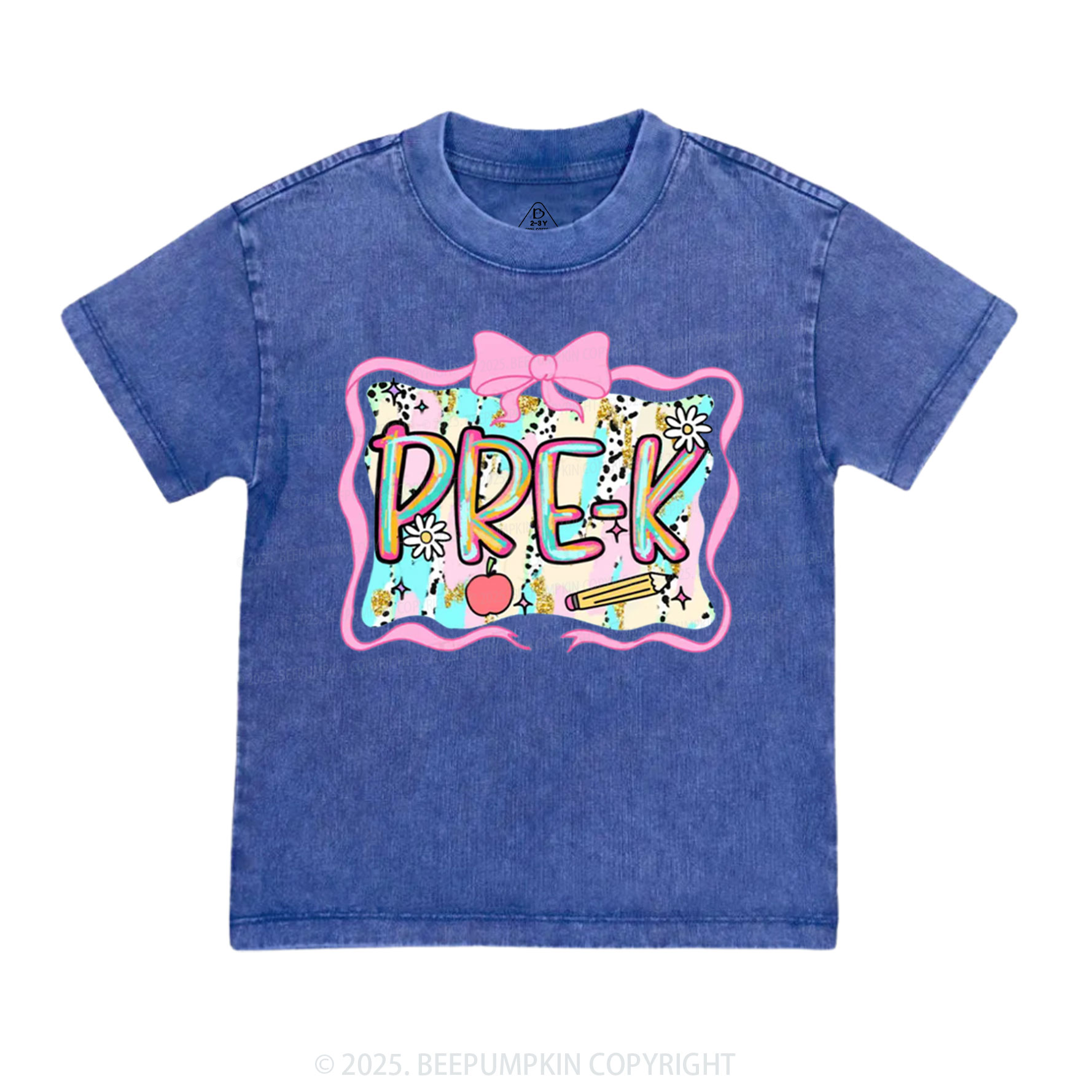 Personalized Sweet School Days Toddler&Kids Washed Tees