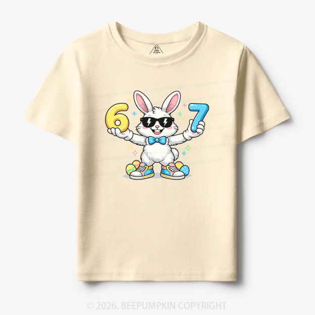 Hip‑Hop 67 Bunny Toddler&Kid's Tees