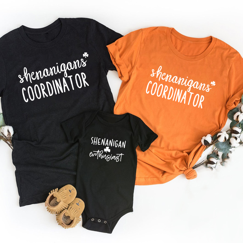 Shenanigans St Patrick's Day Matching Shirt