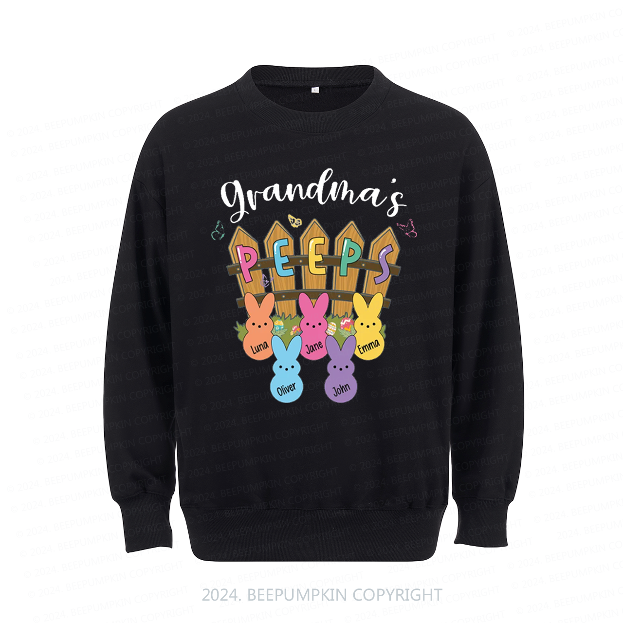 Personalized Granma's Peeps Sweatshirt