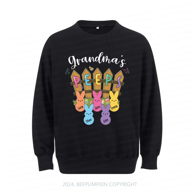 Personalized Granma's Peeps Sweatshirt