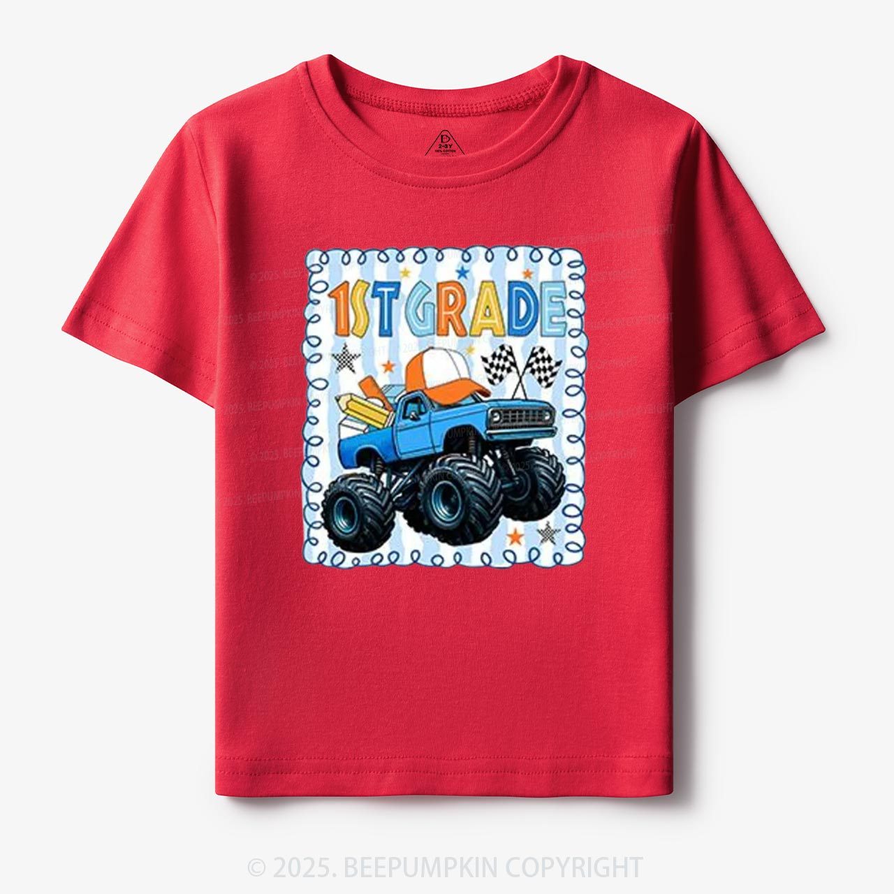 Personalized Truck For Boy Toddler&Kid's Tees Beepumpkin