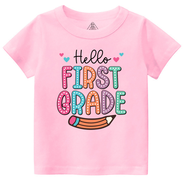 Hello Grade Back To School Toddler&Kid's Tees Beepumpkin 