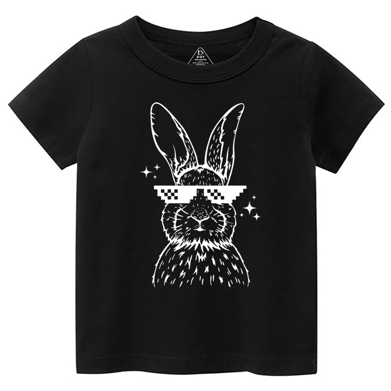 Mosaic Sunglasses Bunny Toddler&Kid's Tees Beepumpkin