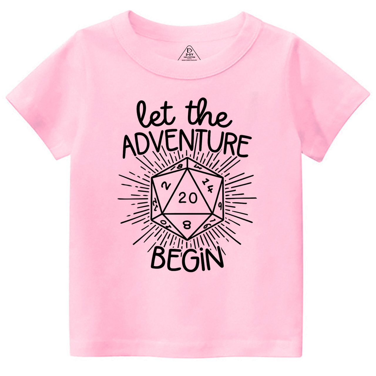 Let The Adventure Begin Toddler&Kid's Tees Beepumpkin