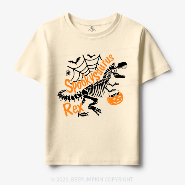 Spooky Saurus Rex Toddler&Kid's Tees Beepumpkin