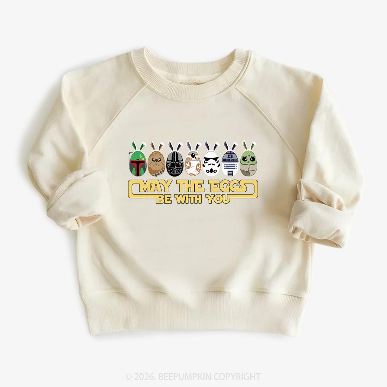May The Eggs Be With You Toddler&Kid's Sweatshirt