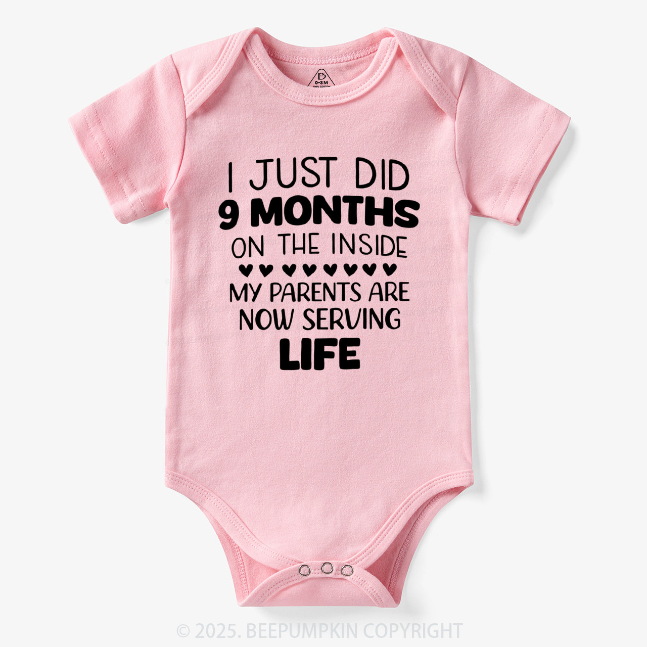 I Just Did 9 Months On The Inside Bodysuit Beepumpkin 7