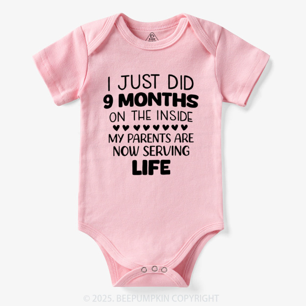 I Just Did 9 Months On The Inside Bodysuit Beepumpkin 7