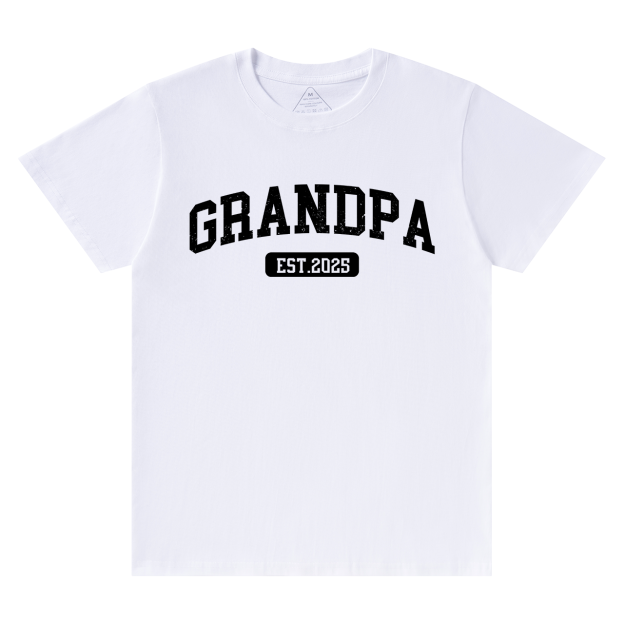 Personalized Announcement Grandpa Birthday Gift Shirt Beepumpkin