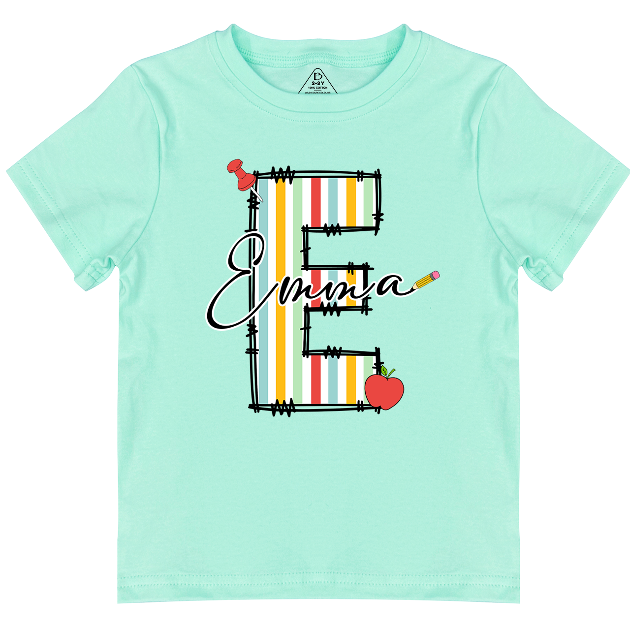 Personalized Alphabet Toddler&Kid's Tees Beepumpkin