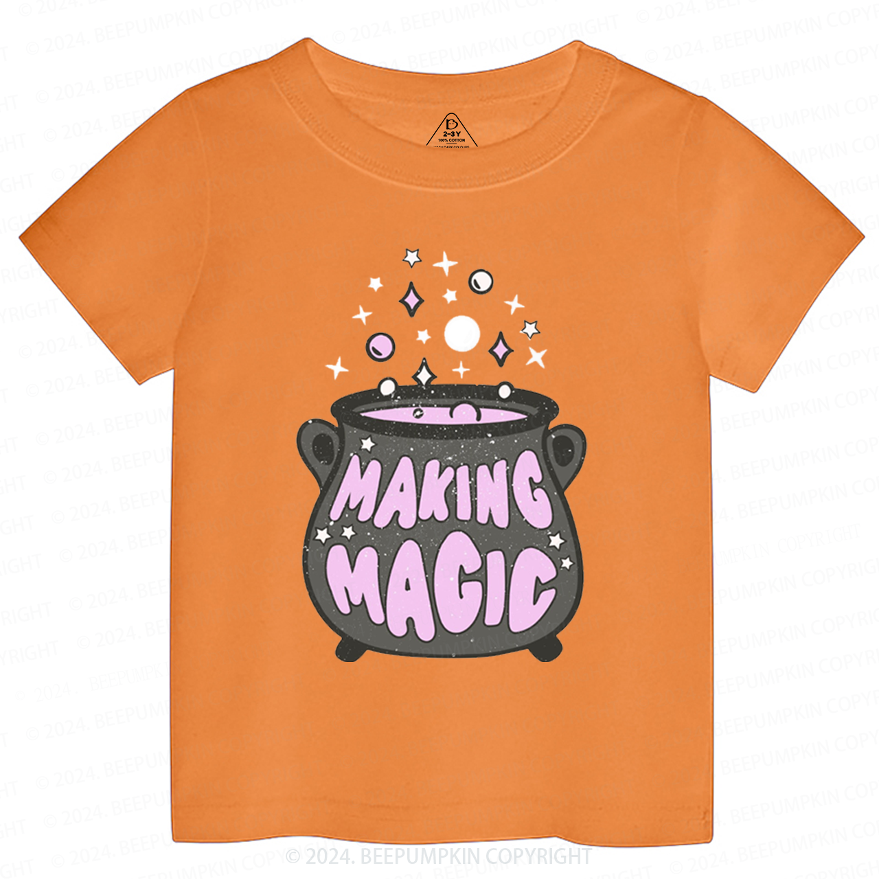 Making Magic Witch Halloween Toddler&Kids Tees 