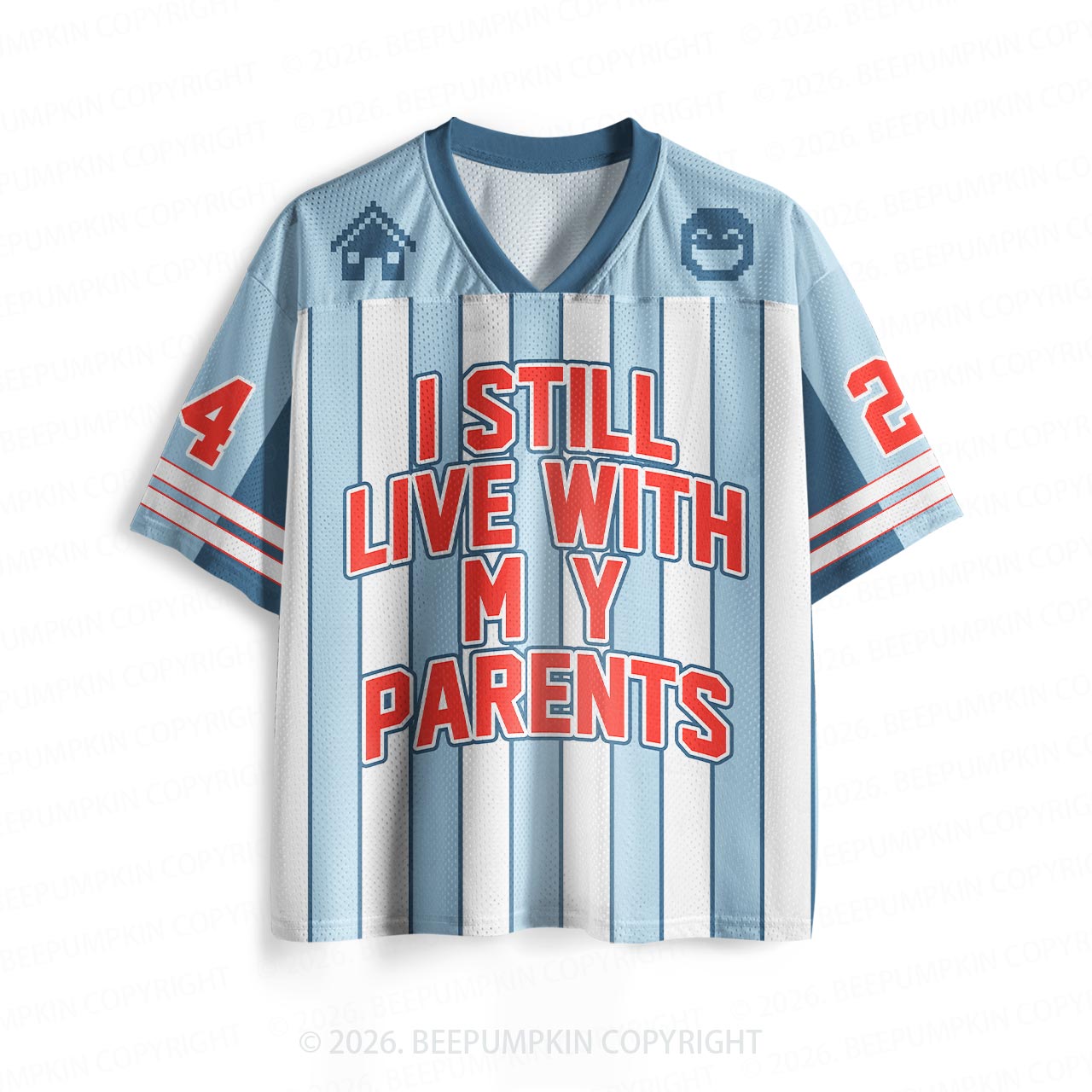 I Still Live With My Parents Toddler&Kid's Sport Jersey