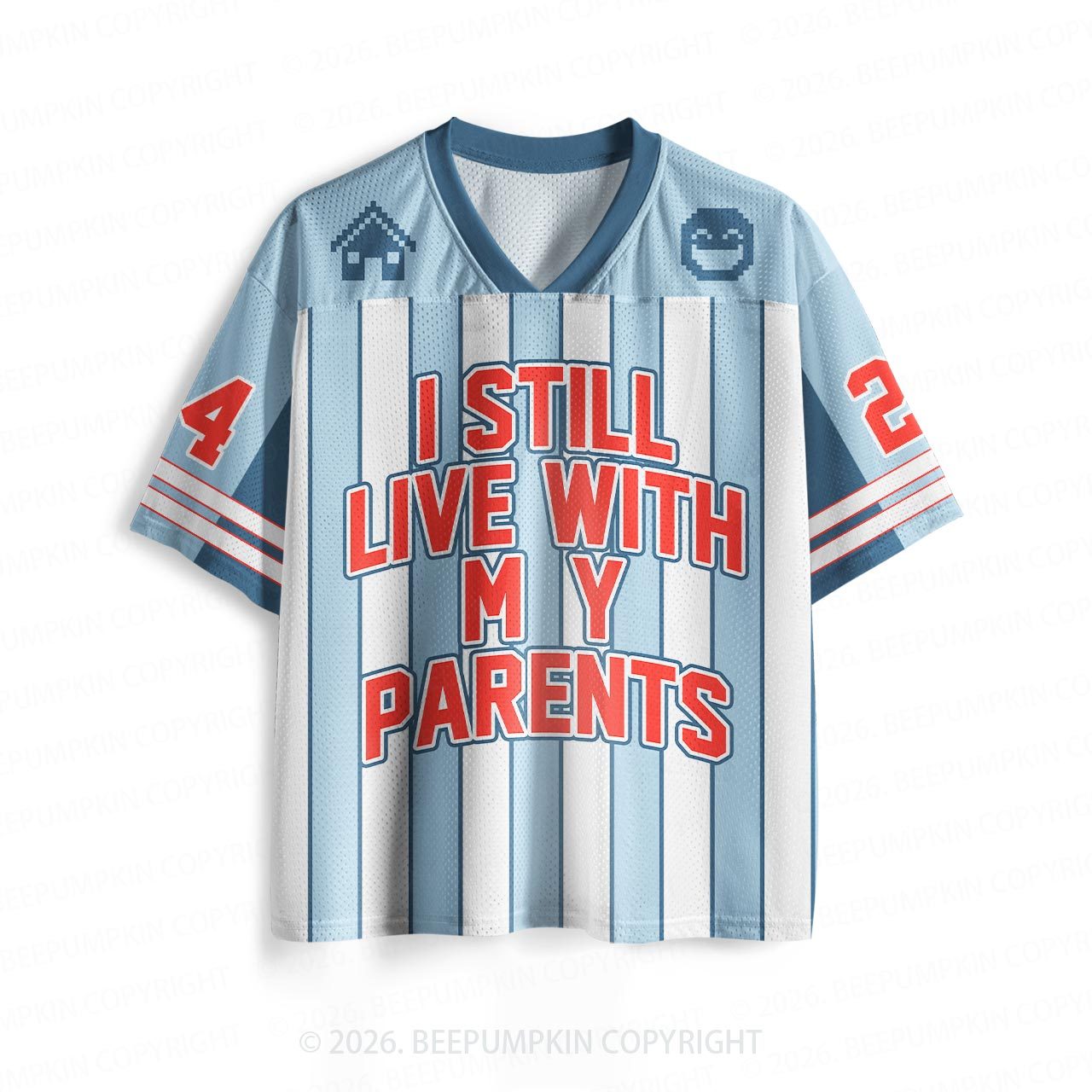 I Still Live With My Parents Toddler&Kid's Sport Jersey