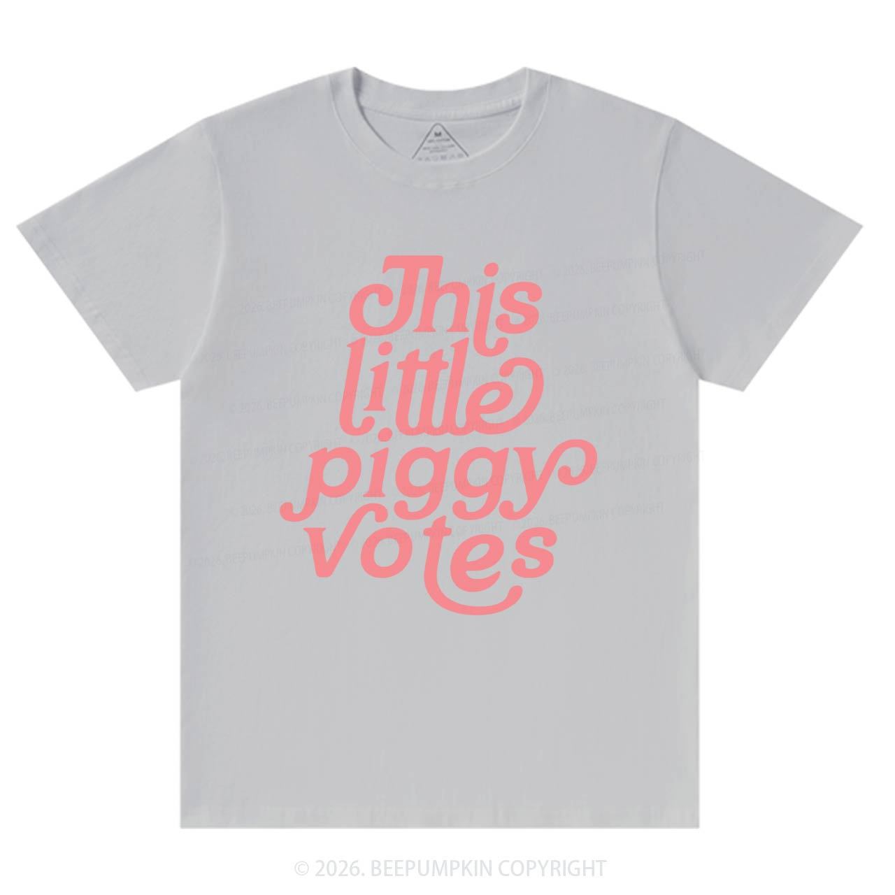 This Little Piggy Votes T-Shirts Beepumpkin