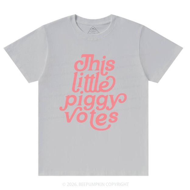 This Little Piggy Votes T-Shirts Beepumpkin