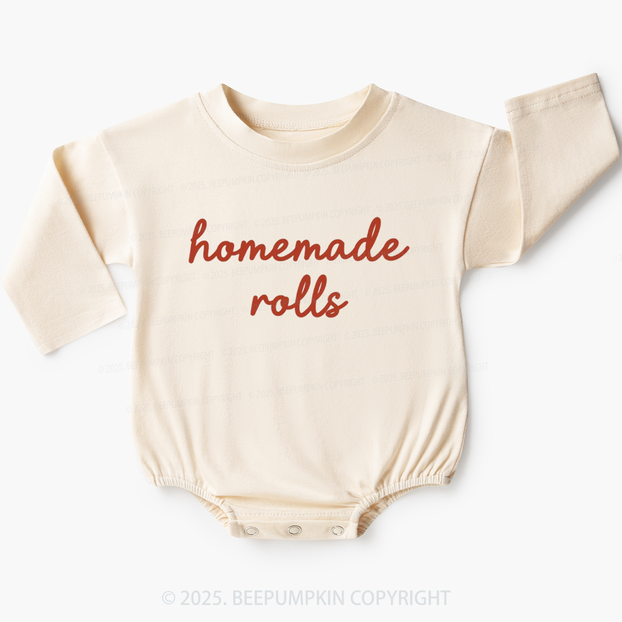 Homemade Rolls Baby Bubble Romper Beepumpkin