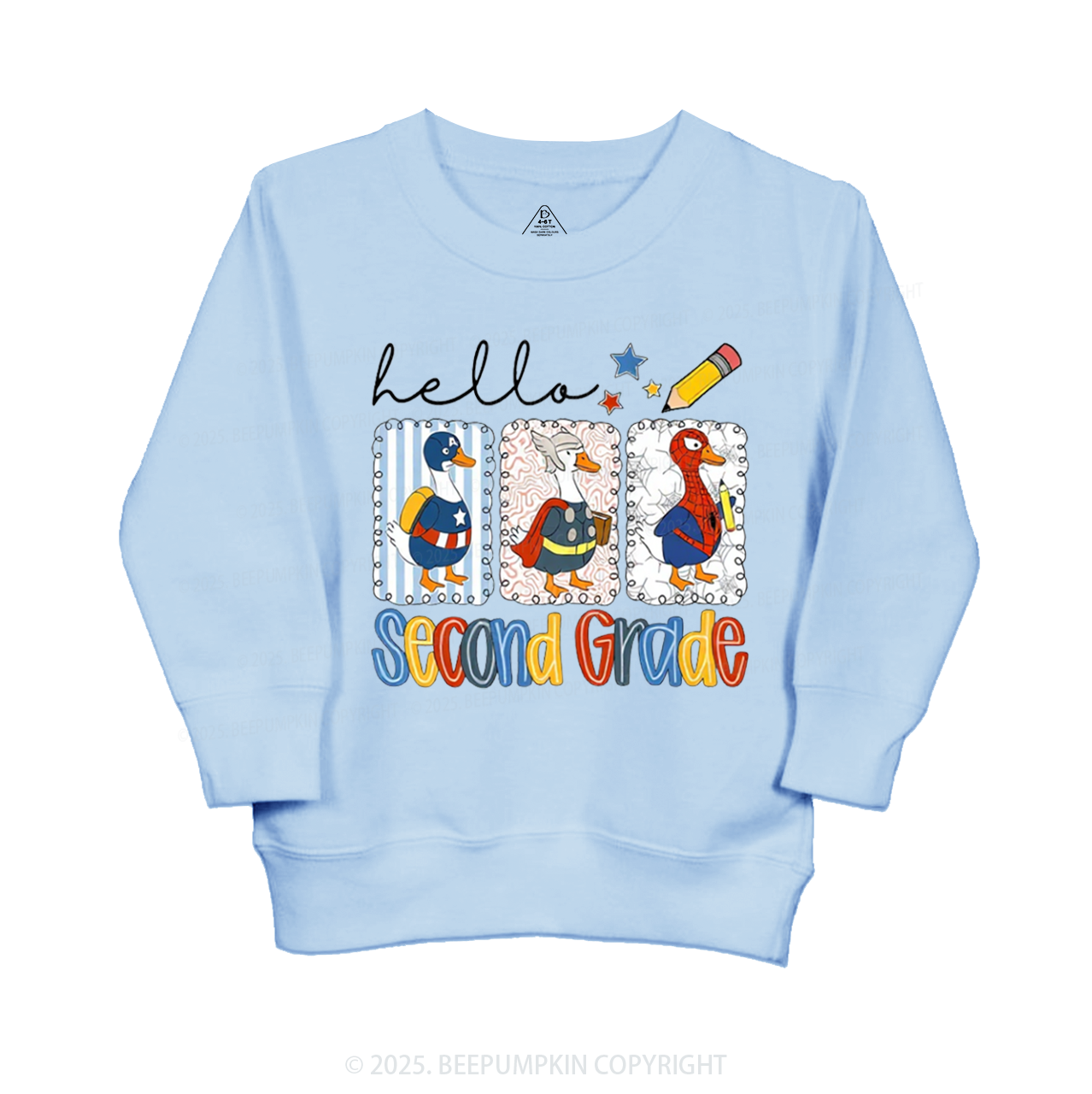 Personalized Hello School Kid's Sweatshirt