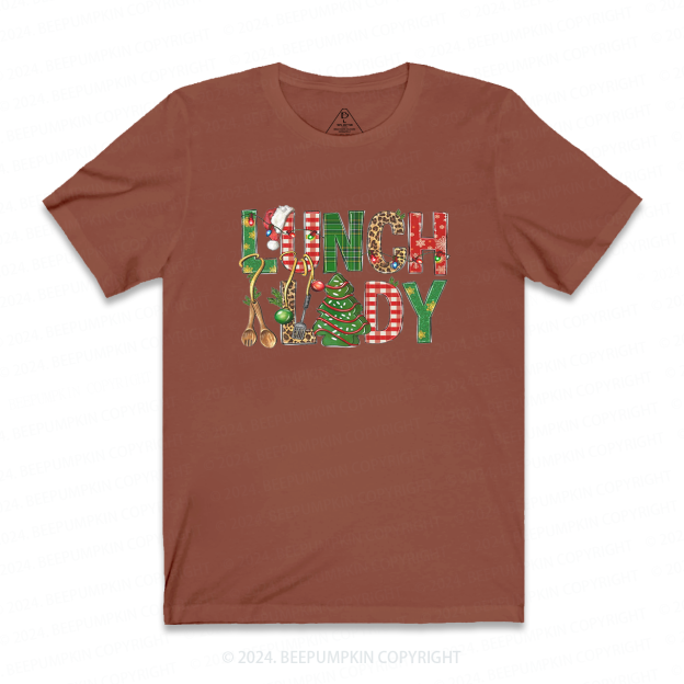 Lunch Lady Christmas Shirts For Mama