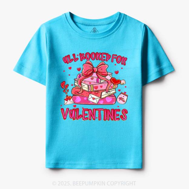 All Booked For Valentine's Day Toddler&Kid's Tees Beepumpkin