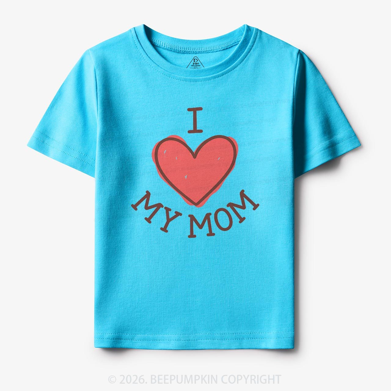 I Love My Mom Lovely Toddler&Kid's Tees