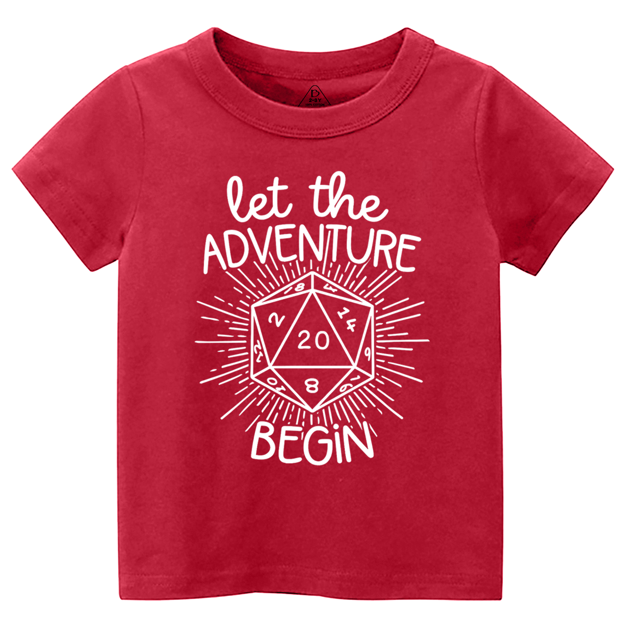 Let The Adventure Begin Toddler&Kid's Tees Beepumpkin