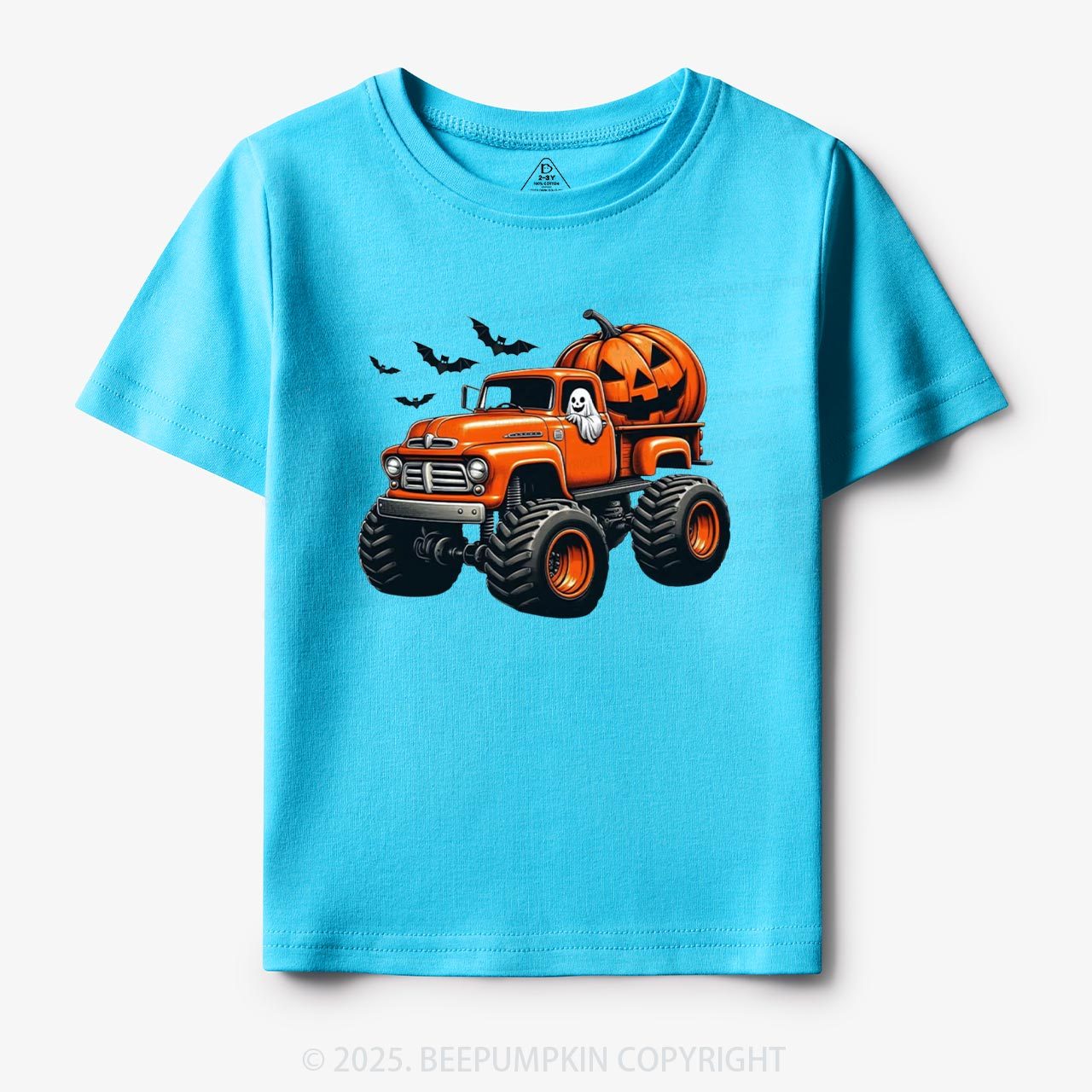 Halloween Truck Toddler&Kid's Tees Beepumpkin