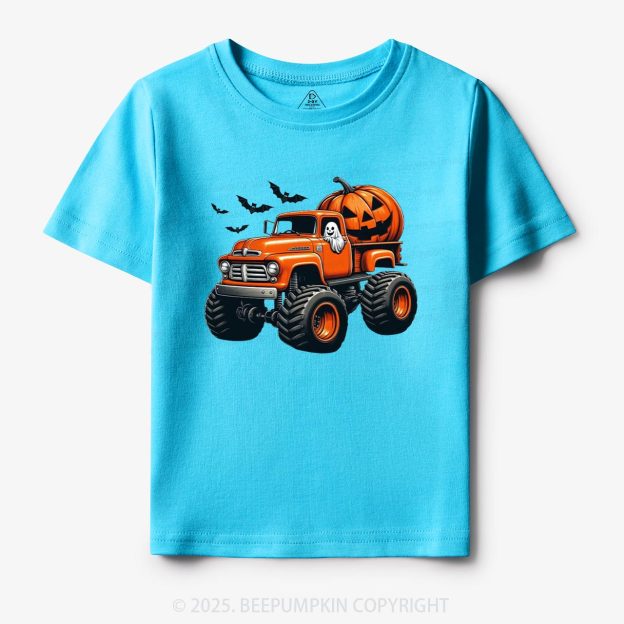 Halloween Truck Toddler&Kid's Tees Beepumpkin