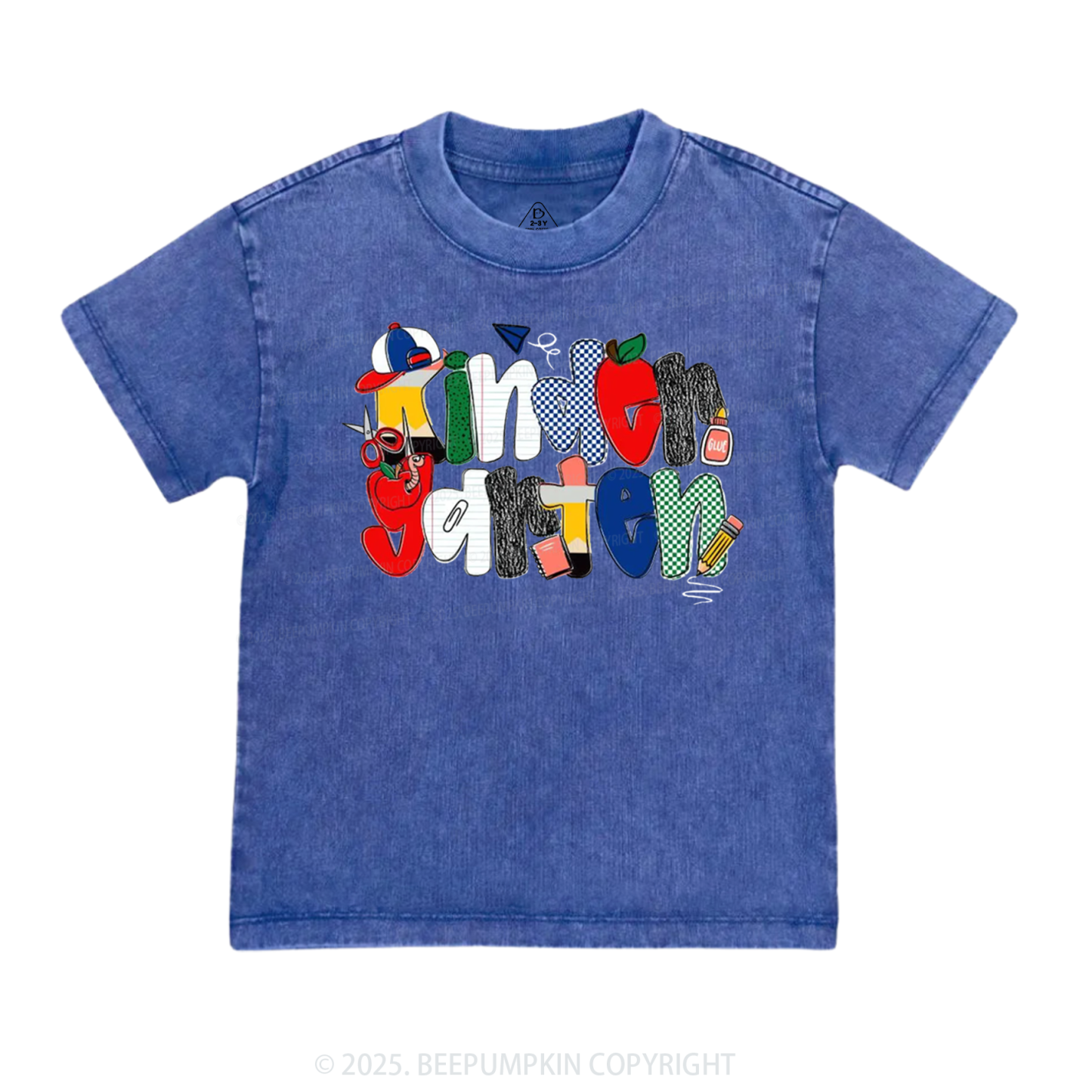 Doodle Grades Toddler&Kids Washed Tees