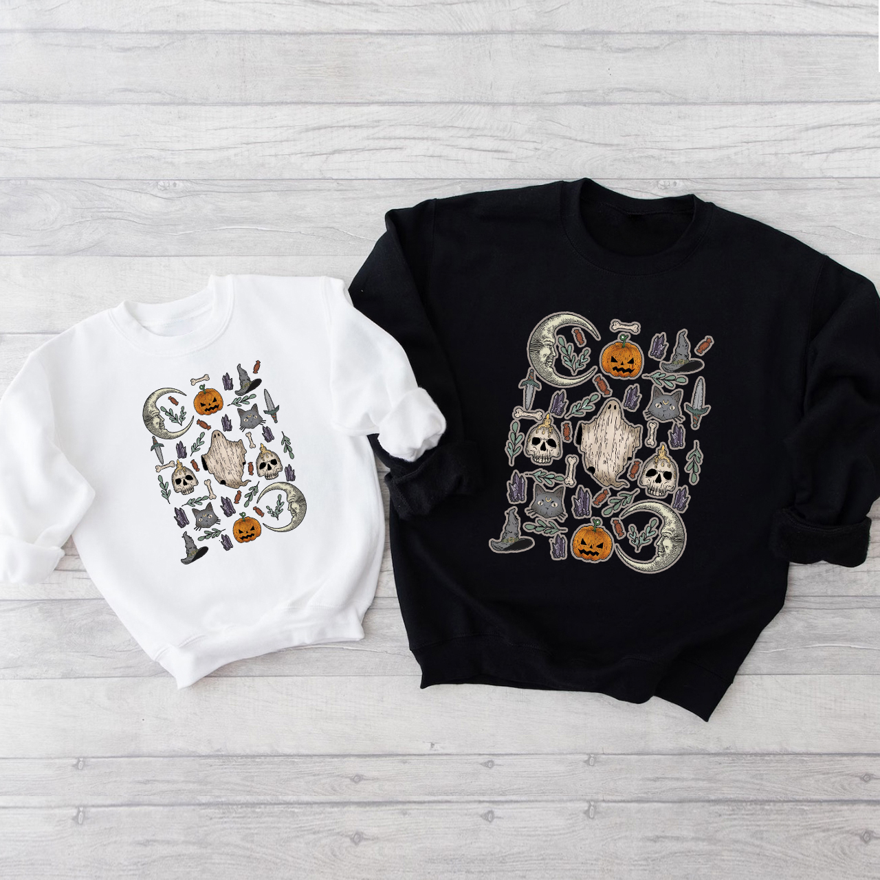 Vintage Hocus Pocus Halloween Party Sweatshirts