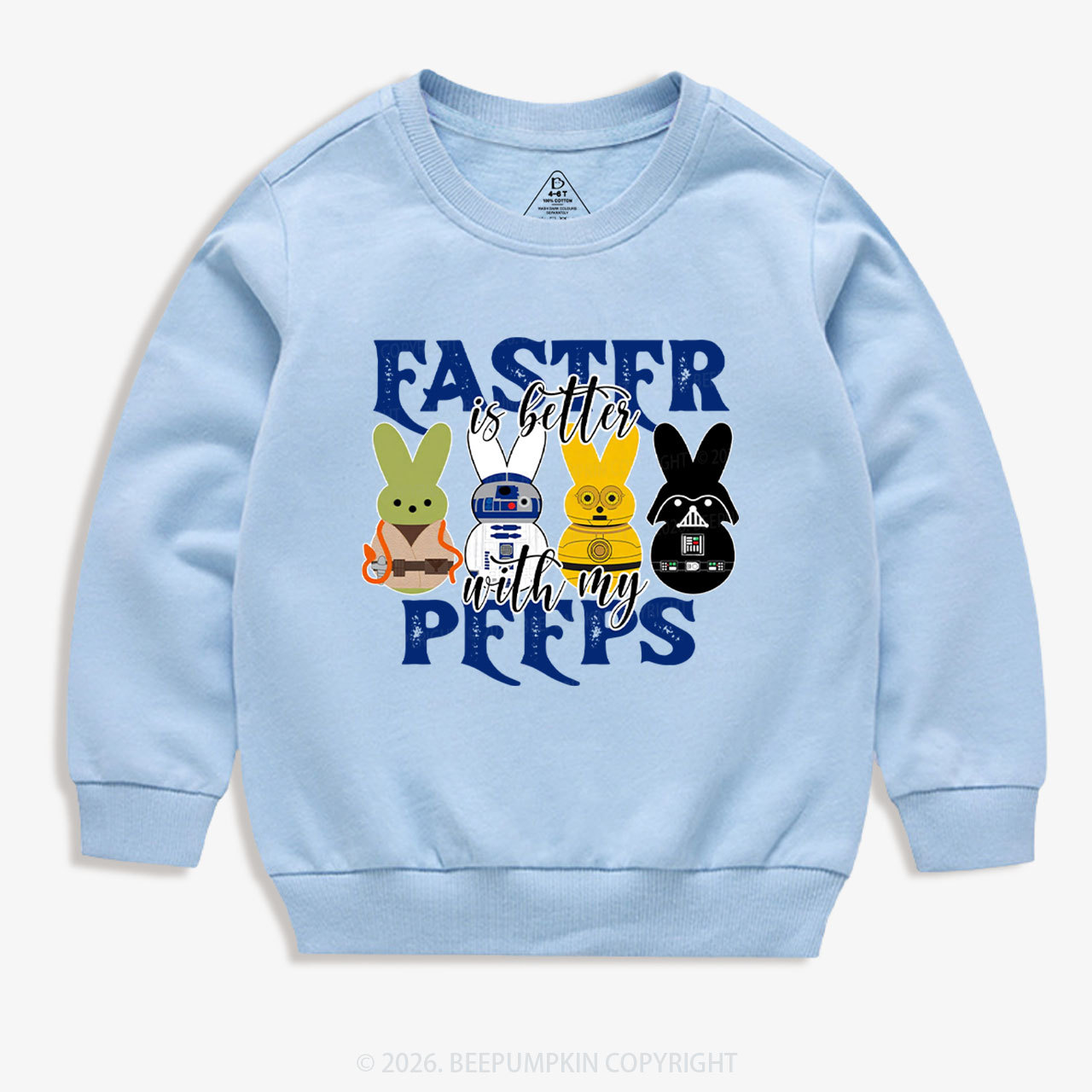 Easter Is Better With My Peeps Kid's Sweatshirt