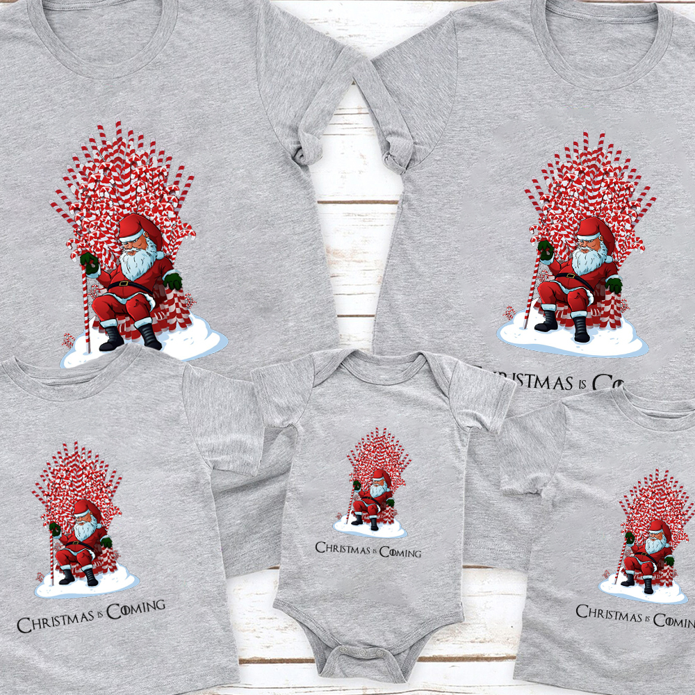 Christmas Coming Family Matching Shirt